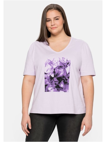 sheego Shirt in lavendel