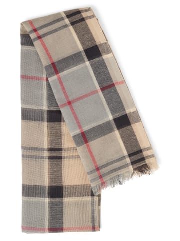 Barbour Schal Welton Tartan in hellgrau mehrfarbig - 0002