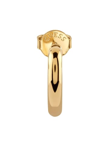 Guess Damen-Ohrringe Herz Creolen Goldfarben