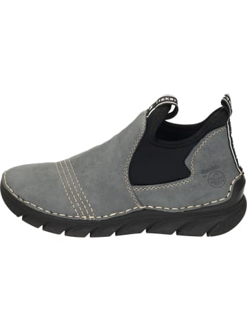 rieker Freizeit Stiefeletten in jeans/schwarz