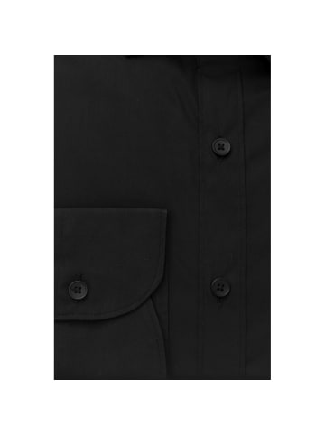 Bagutta Schwarz Baumwolle Herren Slim Hemd