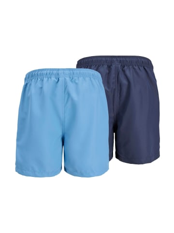 Jack & Jones 2er-Pack Badeshorts in Navy Blazer