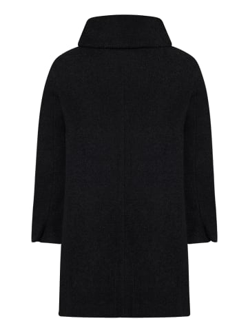 Gil Bret Wolljacke mit Stehkragen in Schwarz