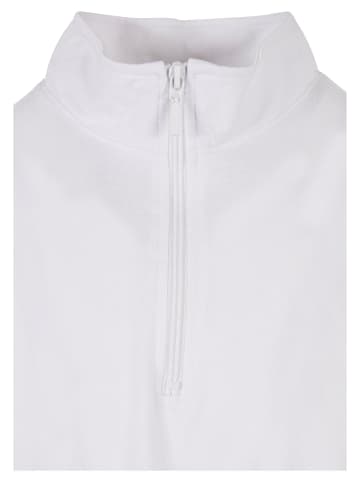Urban Classics Urban Classics Herren Boxy Zip Pique Tee in white