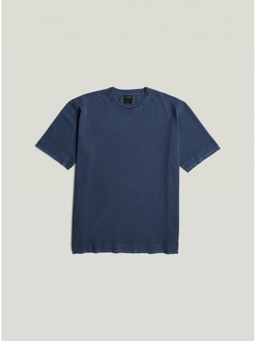 Washed Distressed Relaxed T-Shirt rank blue gd