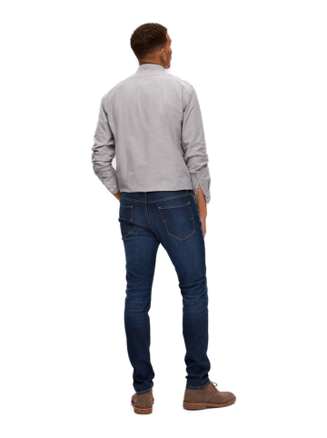 SELECTED HOMME Jeans SLH175-SLIMLEON 31604 slim in Blau