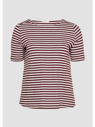 s.Oliver T-Shirt in 39G3_bordeaux