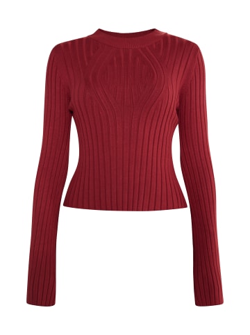 faina Pullover in Weinrot
