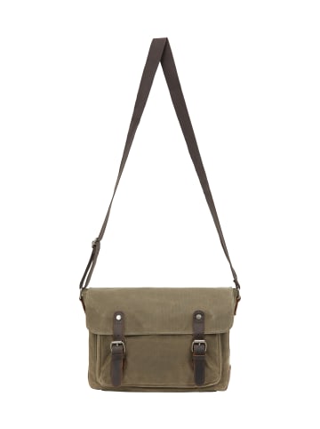 DreiMaster Vintage Messenger Bag Messenger Bag in Light Olive