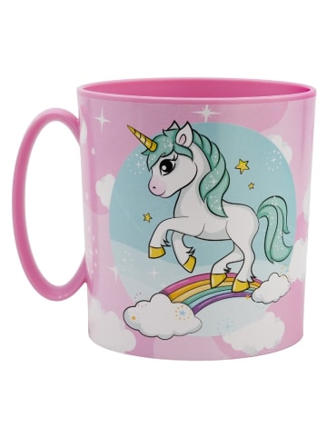 Wisam® Becher Mikrowellengeeigneter Kunststoffbecher 390ml