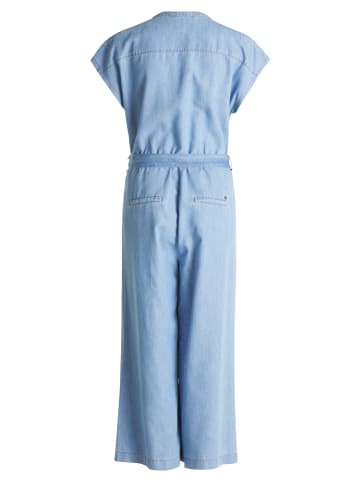 BETTY & CO Jumpsuit mit aufgesetzten Taschen in Light Blue Denim