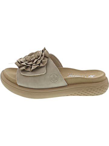 rieker Pantoletten in taupe