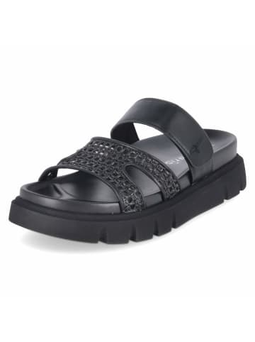 Tamaris Pantolette in schwarz