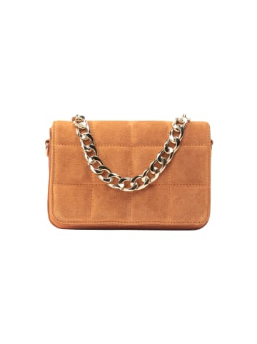 FELIPA Damen Schultertasche Aus Leder in Orange