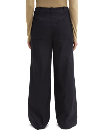 Marc O'Polo Wide Leg Pants in Deep Night Blue