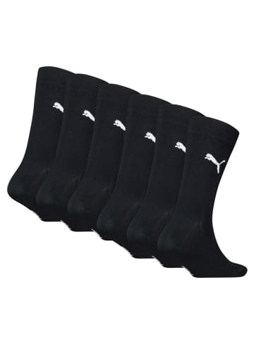 Puma Socken 6er Pack in Schwarz