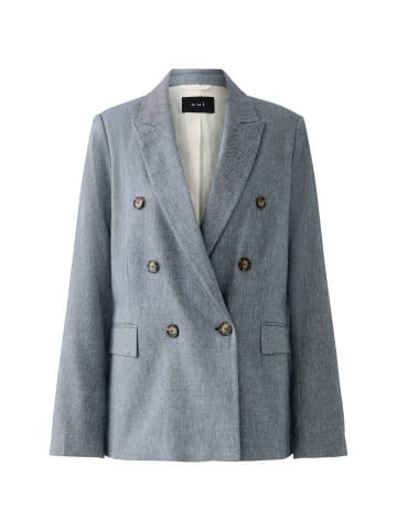 Oui Blazer in blue white