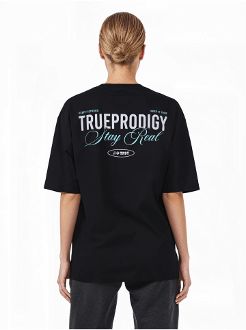 trueprodigy Oversize-Shirt Lou F in Schwarz
