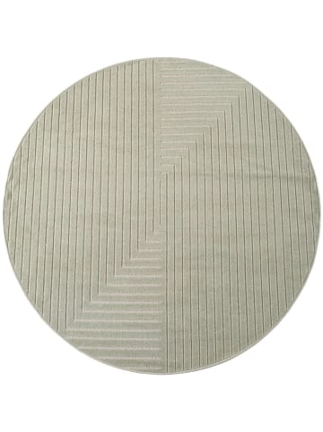 Teppich Boss In- & Outdoor Teppich Nova 1202, rund - Grün