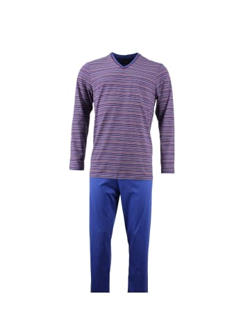 Novila Jersey Pyjama in Hellblau