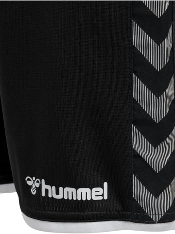Hummel Verstellbare Taille Kurze Hose Hmlauthentic Kinder in BLACK/WHITE