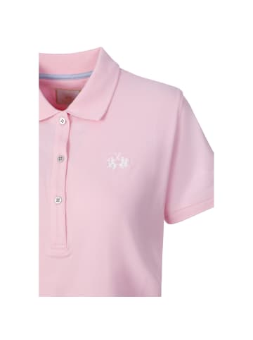 La Martina Poloshirt WCP006 in rosa
