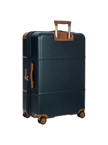 BRIC`s Bellagio - 4-Rollen-Trolley L 76 cm erw. (eucalyptus) in blue/tan