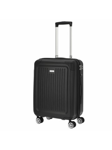 Stratic Stripe - 4-Rollen-Trolley 54 cm S in schwarz