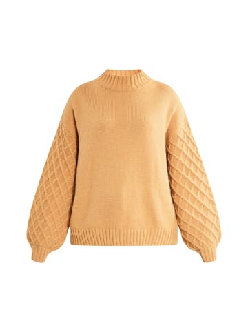 RISA Damen Strickpullover in kamel