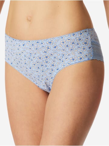 Schiesser Slip Modern Multi in hellblau, blau, schwarz