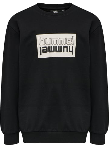 Hummel Sweatshirt Hmlduo Kinder in BLACK