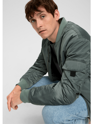 QS Outdoor-Jacke langarm in Petrol