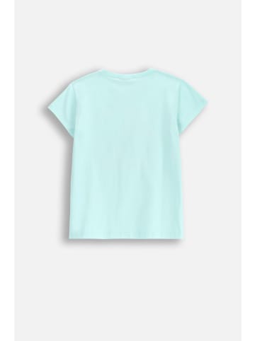 Coccodrillo T-Shirt mit kurzen Ärmeln in in Minzfarbe