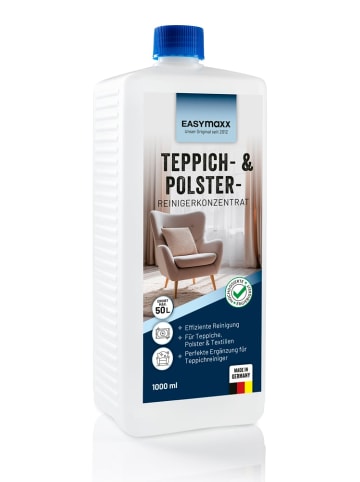 EASYmaxx Reinigungsmittel Teppichshampoo 1000ml  Transparent