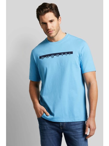 Bugatti Baumwollshirt in blau