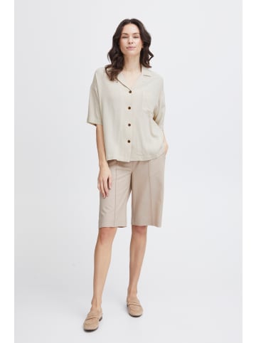 Fransa Langarm - Hemd FRATEL Baggy fit in Birch Melange