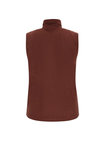 Usha Women Vest in Braun