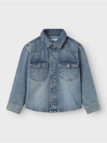 name it Jeanshemd in Vintage Medium Blue Denim