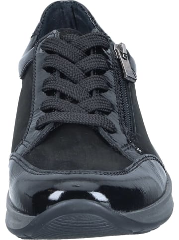 Comfortabel Schnürschuhe in schwarz