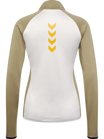 Hummel Halbreißverschluss Jacke Raglanärmel Hmlsprint Damen in OYSTER MUSHROOM