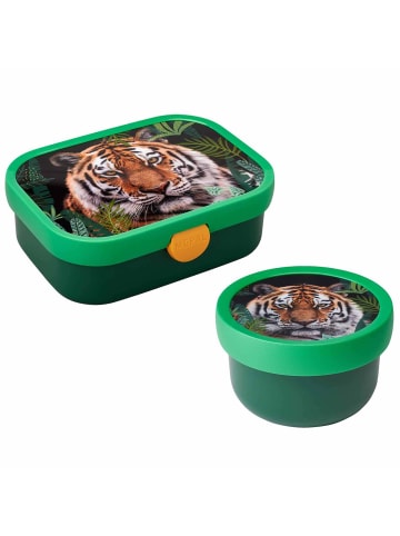 Mepal Obst- und Bentobox Wild Tiger Campus 300 & 750 ml bunt in bunt