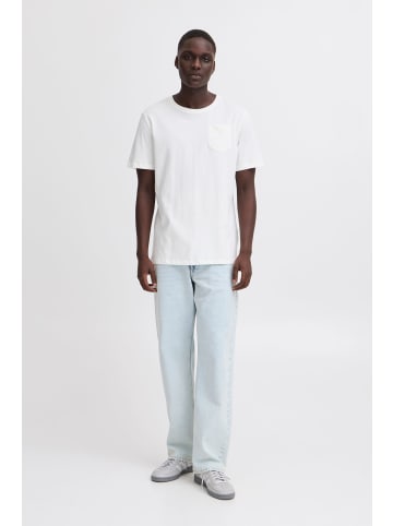 BLEND Rundhalsshirt BHJAGO in weiß
