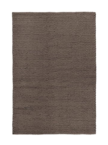 Kayoom Kurzflor Teppich Robbie 125 in taupe - rechteckig