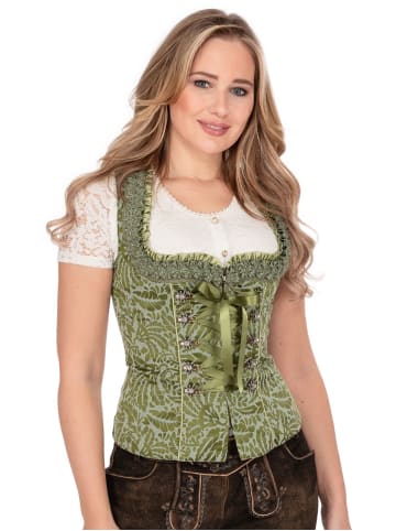 Krüger Dirndl Mieder 116666 in grün