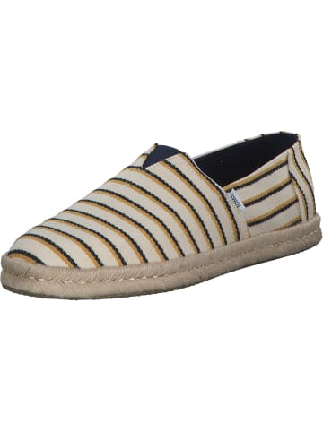 TOMS Slipper in beige grün