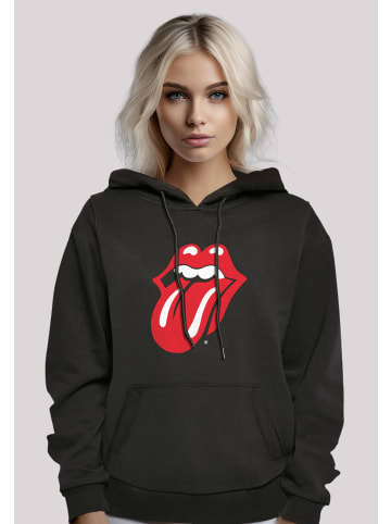 F4NT4STIC Hoodie The Rolling Stones Classic Zunge Rock Musik Band in schwarz