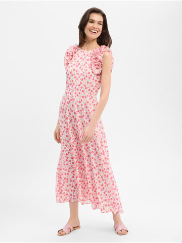 Marie Lund Kleid in mehrfarbig pink - 0001