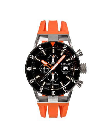 Locman Herrenuhr "Montecristo Diver" in Orange