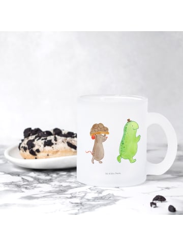 Mr. & Mrs. Panda Glas Schildkröte Maus ohne Spruch in Transparent