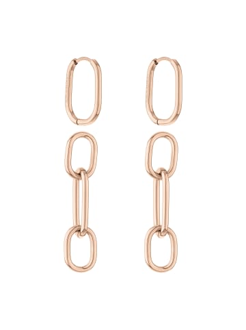 LIEBESKIND BERLIN Creolen Wear it your Way in roségold